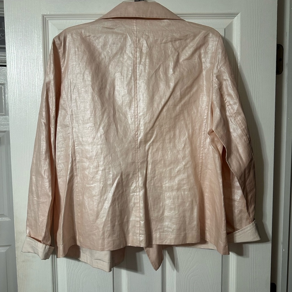 Chico's Delicate Ruffled Constance Jacket - Picture 10 of 16